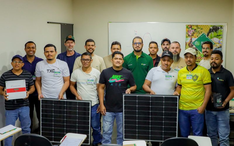 Senador Canedo conclui segunda edição de curso gratuito de energia solar com 16 alunos