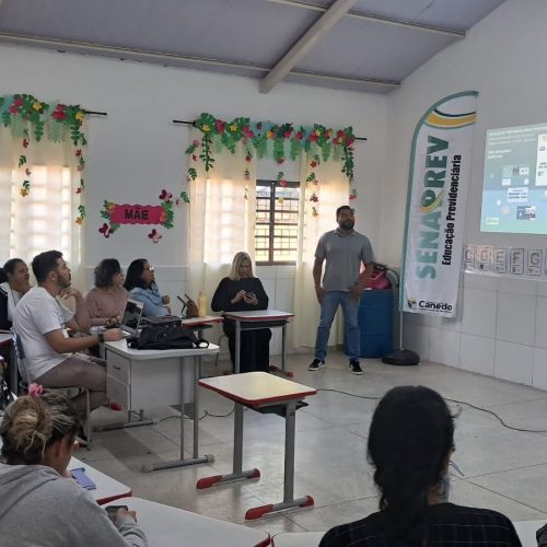 SENAPREV leva projeto de Educação Previdenciária Itinerante à EMEI Benjamin Santos