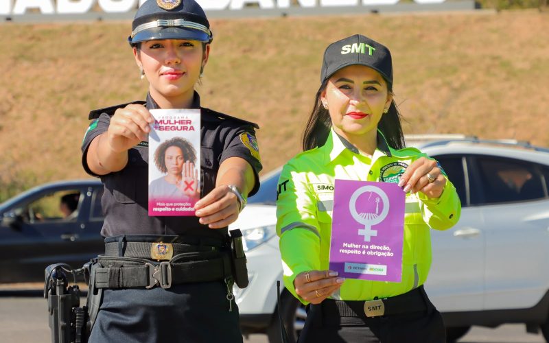 Agosto Lilás reforça combate à violência contra a mulher em Senador Canedo