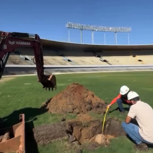 Obras de modernização do Estádio Serra Dourada avançam em Goiânia com previsão de conclusão em 2028
