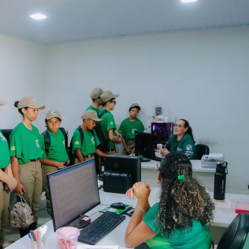 Guardiões Ambientais conhecem estrutura e atuação da AMMA em Senador Canedo