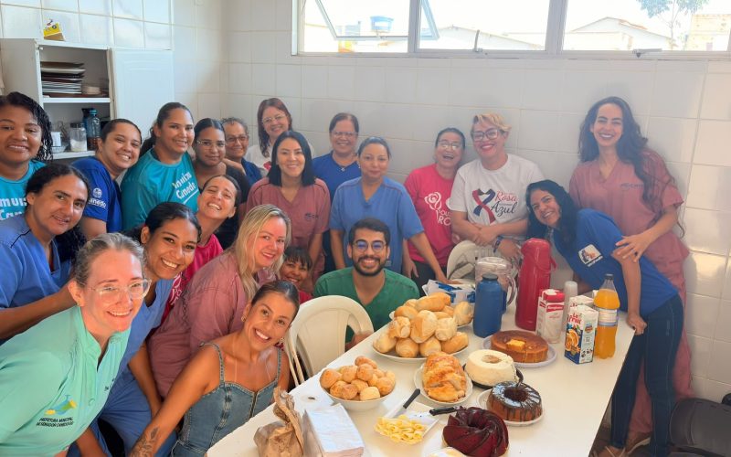 UBS do Prado homenageia agentes comunitários de saúde