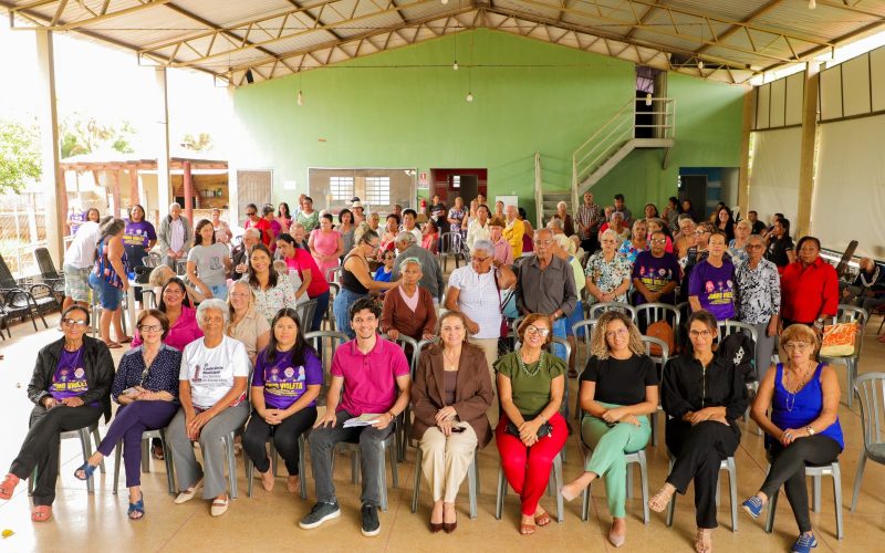Senador Canedo promove encontro em homenagem à pessoa idosa