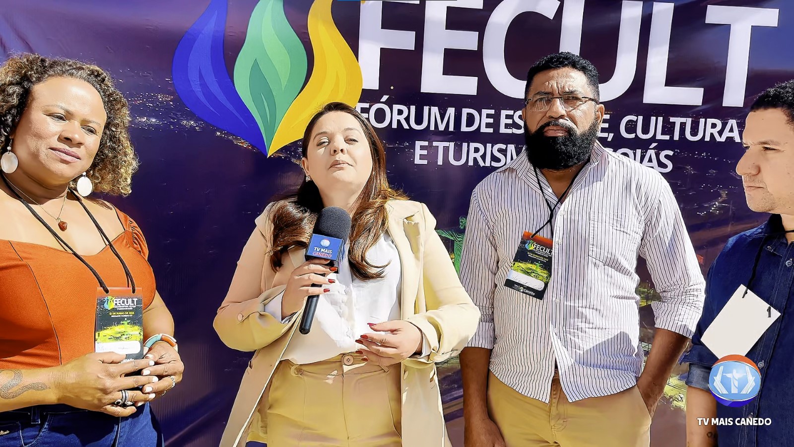 📰 Lideranças locais destacam a importância do 1º FECULT realizado em Senador Canedo.