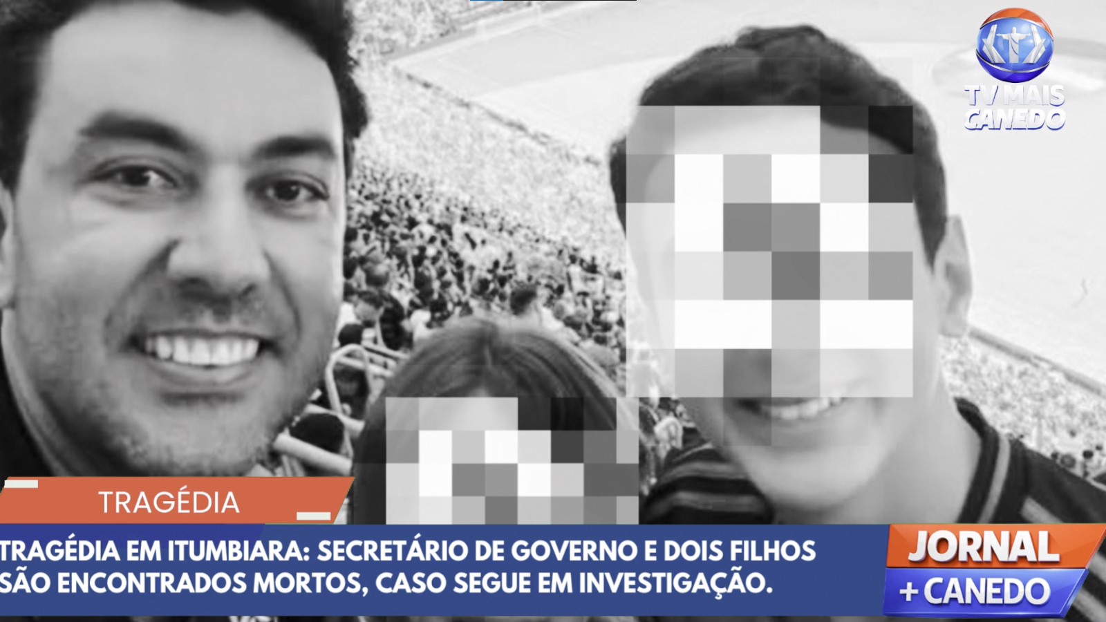 Polícia investiga morte de Thales Machado e seus dois filhos ocorrida em Itumbiara