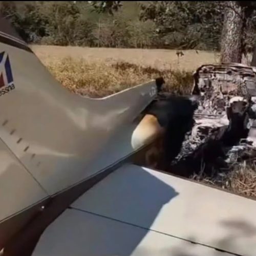 Avião com mais de 300 kg de drogas faz pouso forçado em Goiás e termina com prisões
